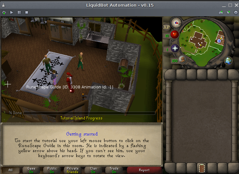 Developer tools overlay